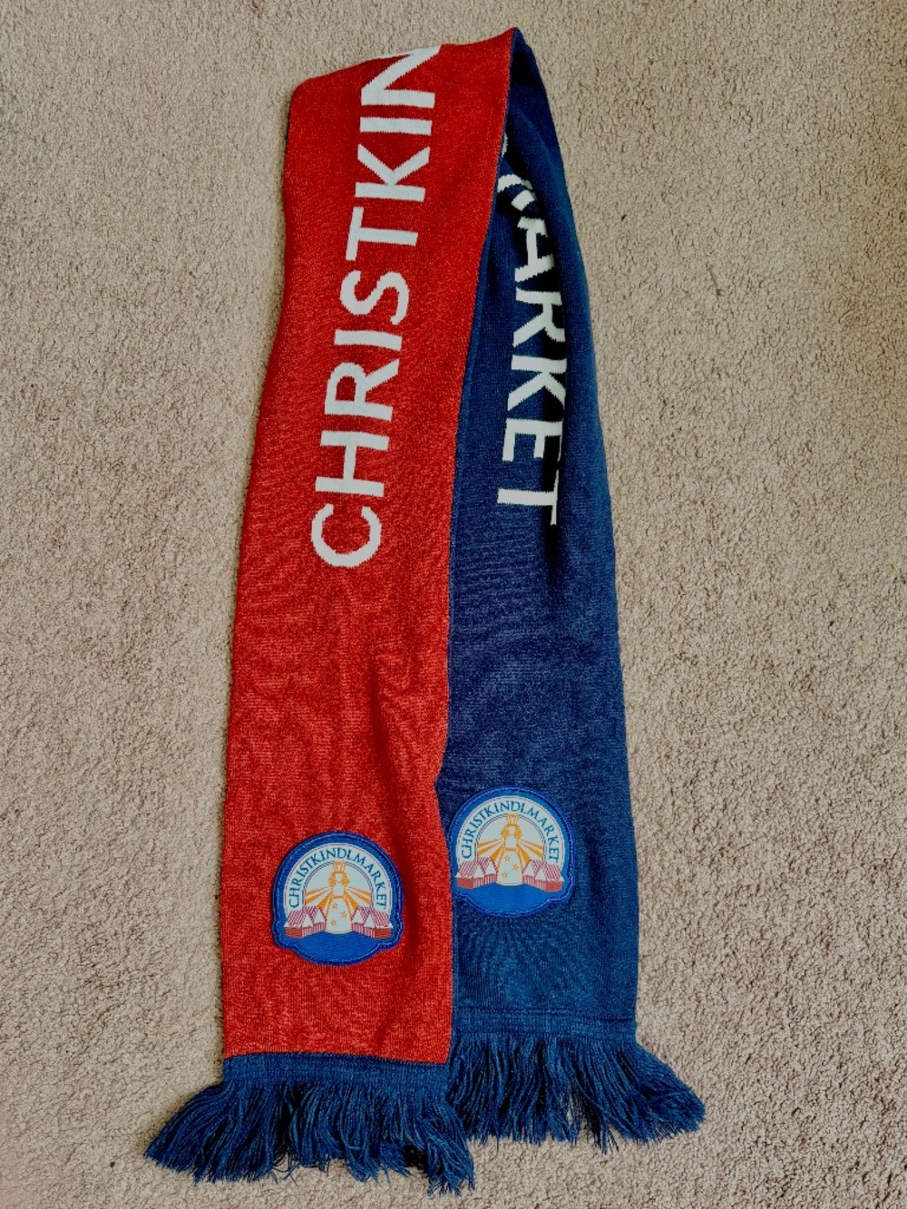 Christkindlmarket Chicago Scarf Holiday Christmas German Winter Preppy Accessory